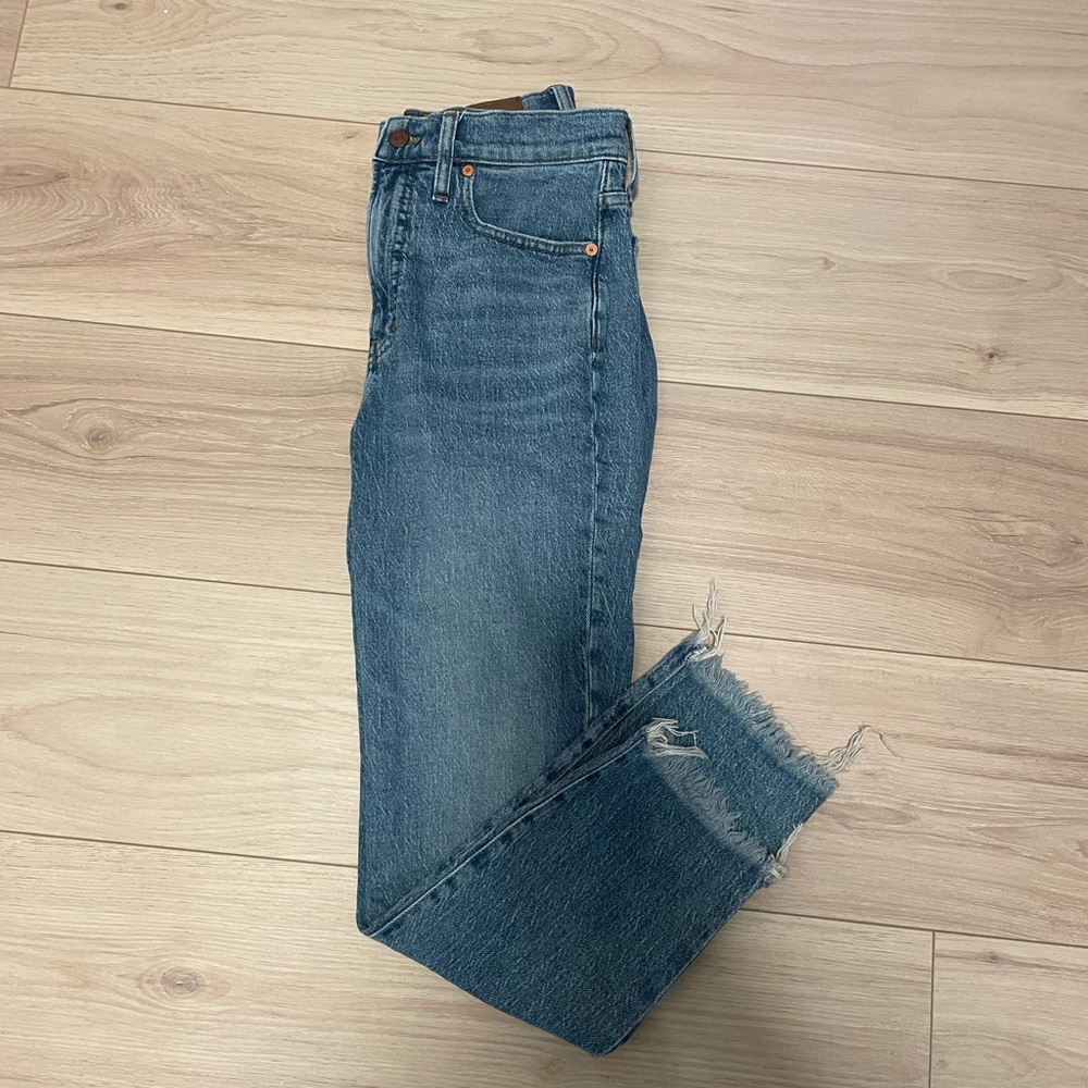 Madewell - The Perfect Vintage Jean frayed hem